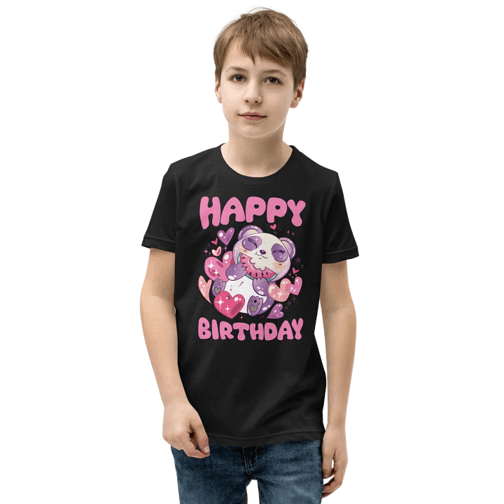 Happy Birthday (Panda Love) T-Shirt For Kids product image (1)