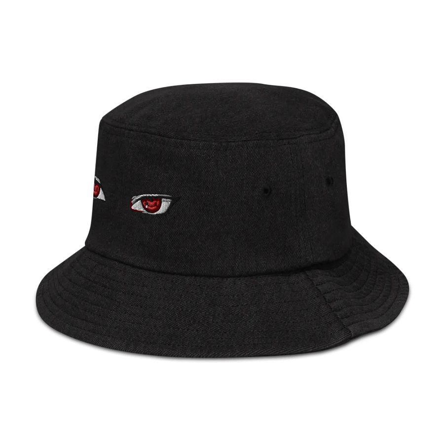 Intense Gaze Denim Bucket Hat product image (4)