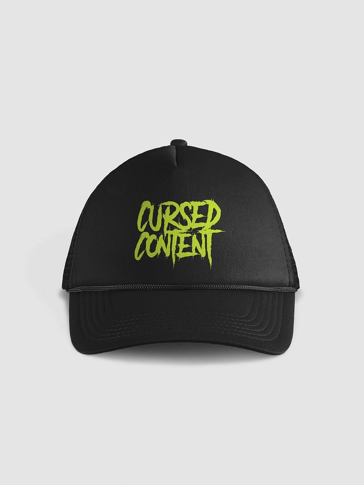 Official Cursed Content Valucap Foam Trucker Cap product image (1)