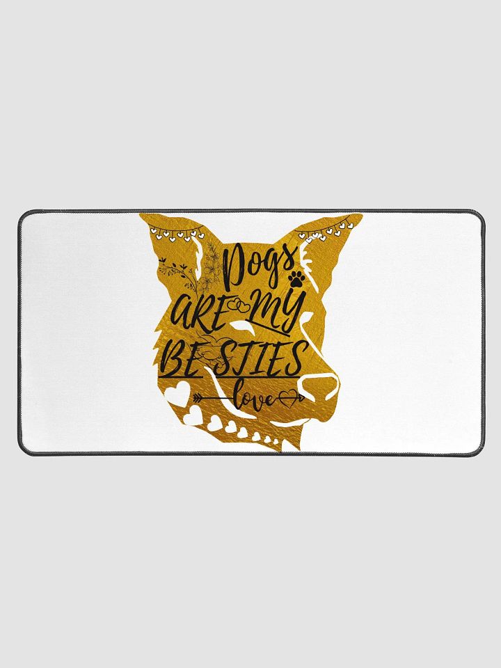 Golden Paws Desk Mat product image (1)