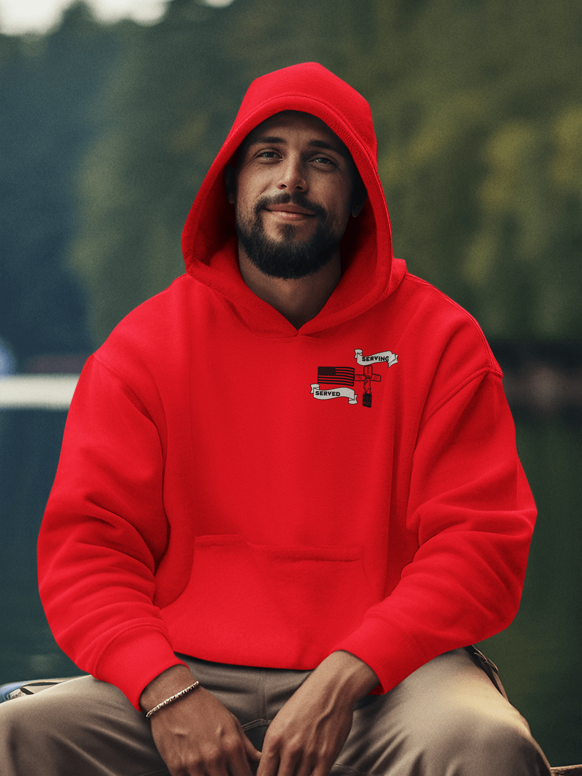 Served/Serving (Premium Hoodie) product image (1)