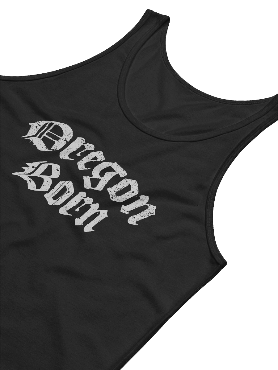 Oregon Born Blackletter Tank product image (2)