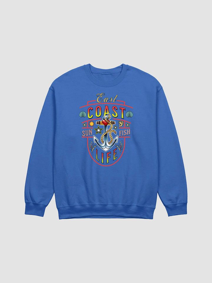 East Coast Life Nautical Anchor Sweatshirt product image (17)