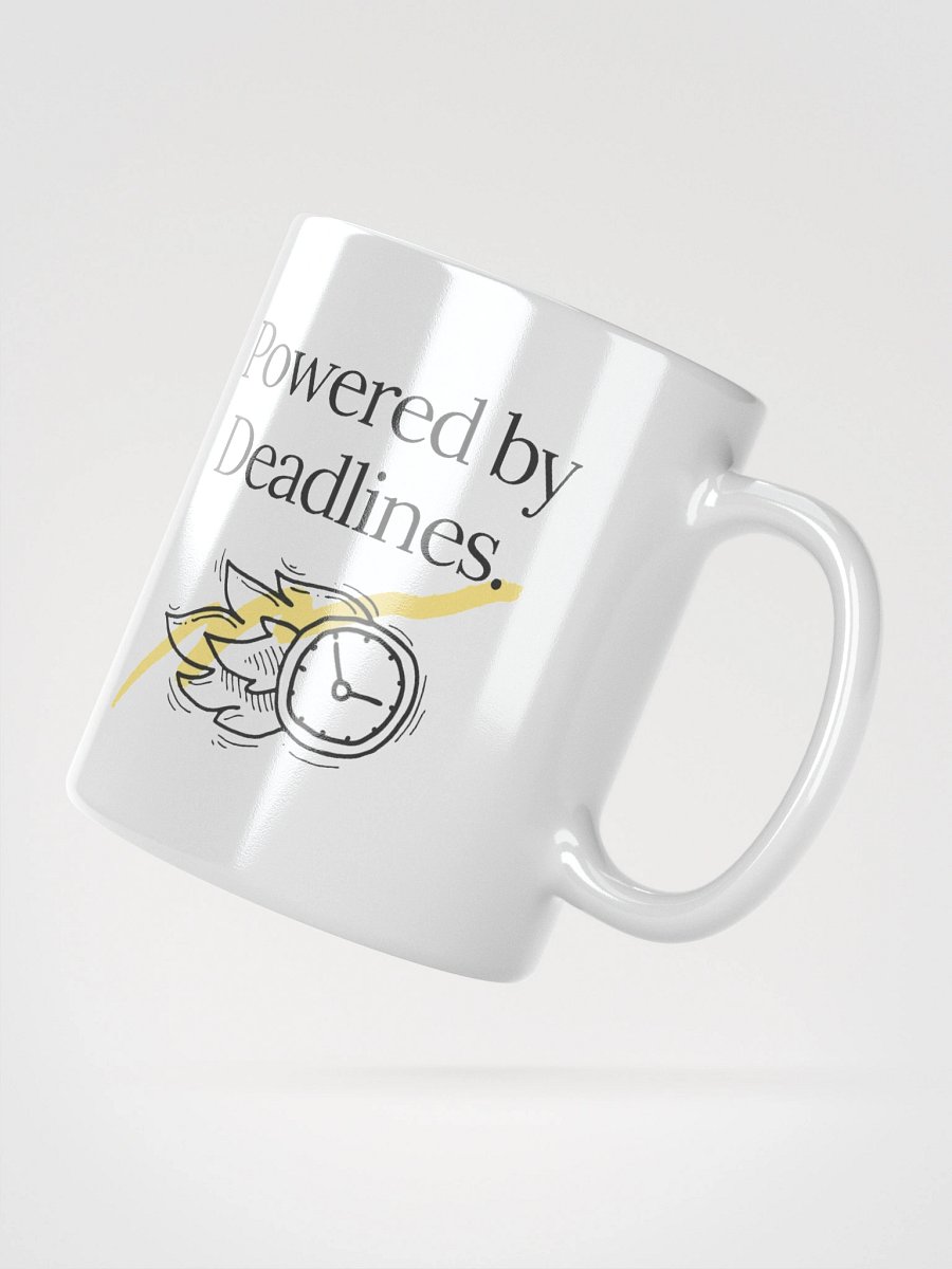Powered by Deadlines Mug - 11oz product image (2)