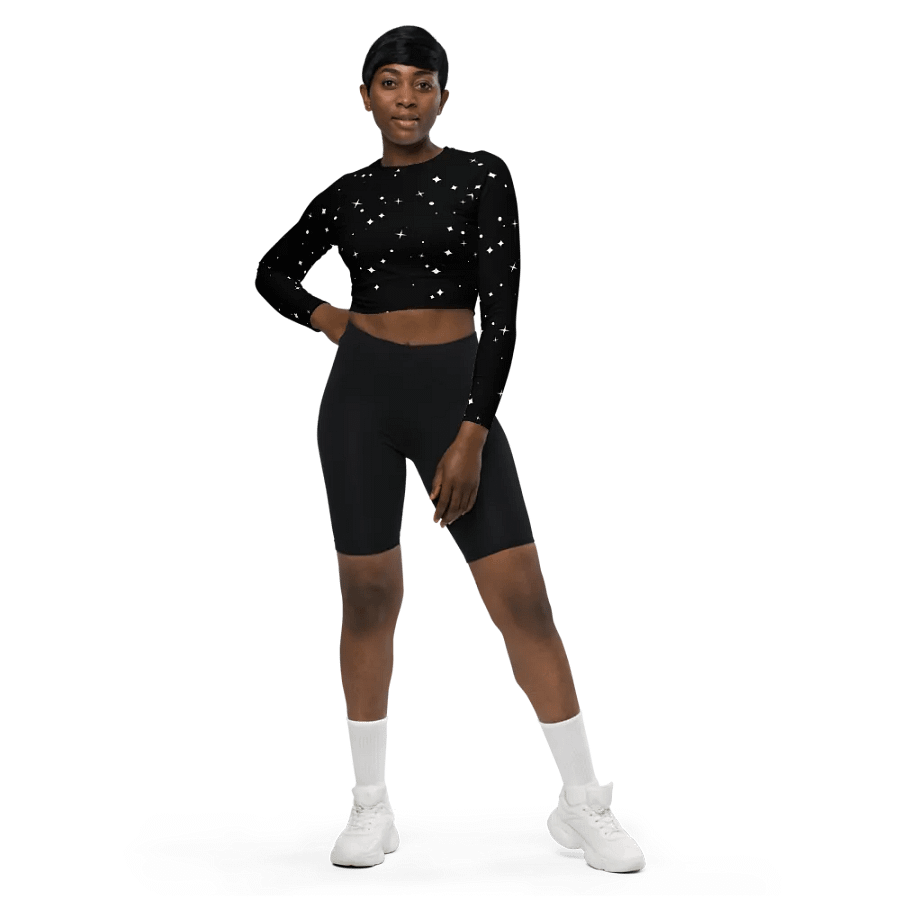 Starry Night Recycled Crop Top product image (1)