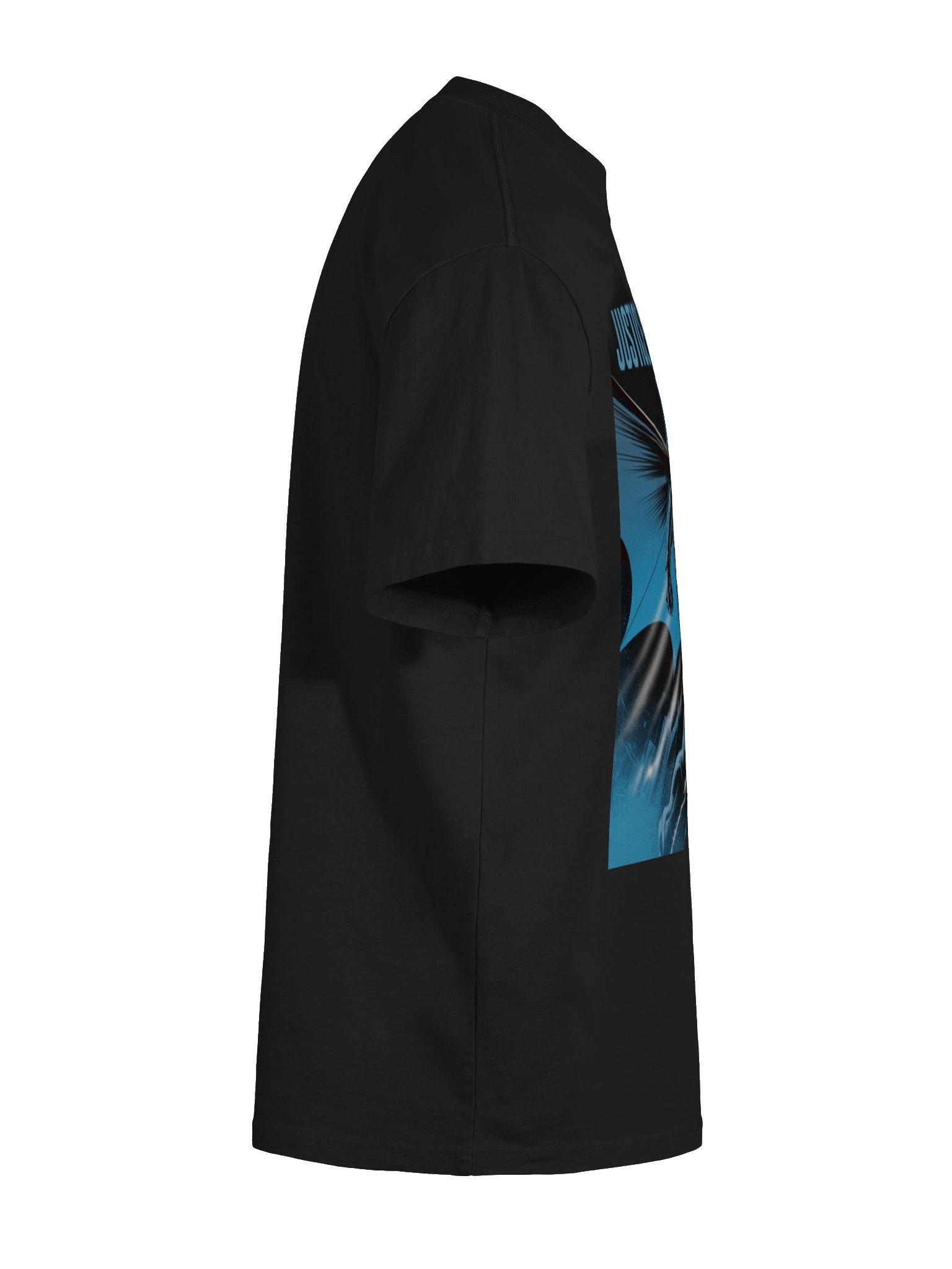 Nightwing Justice Never Sleeps Oversized Faded T-Shirt product image (11)