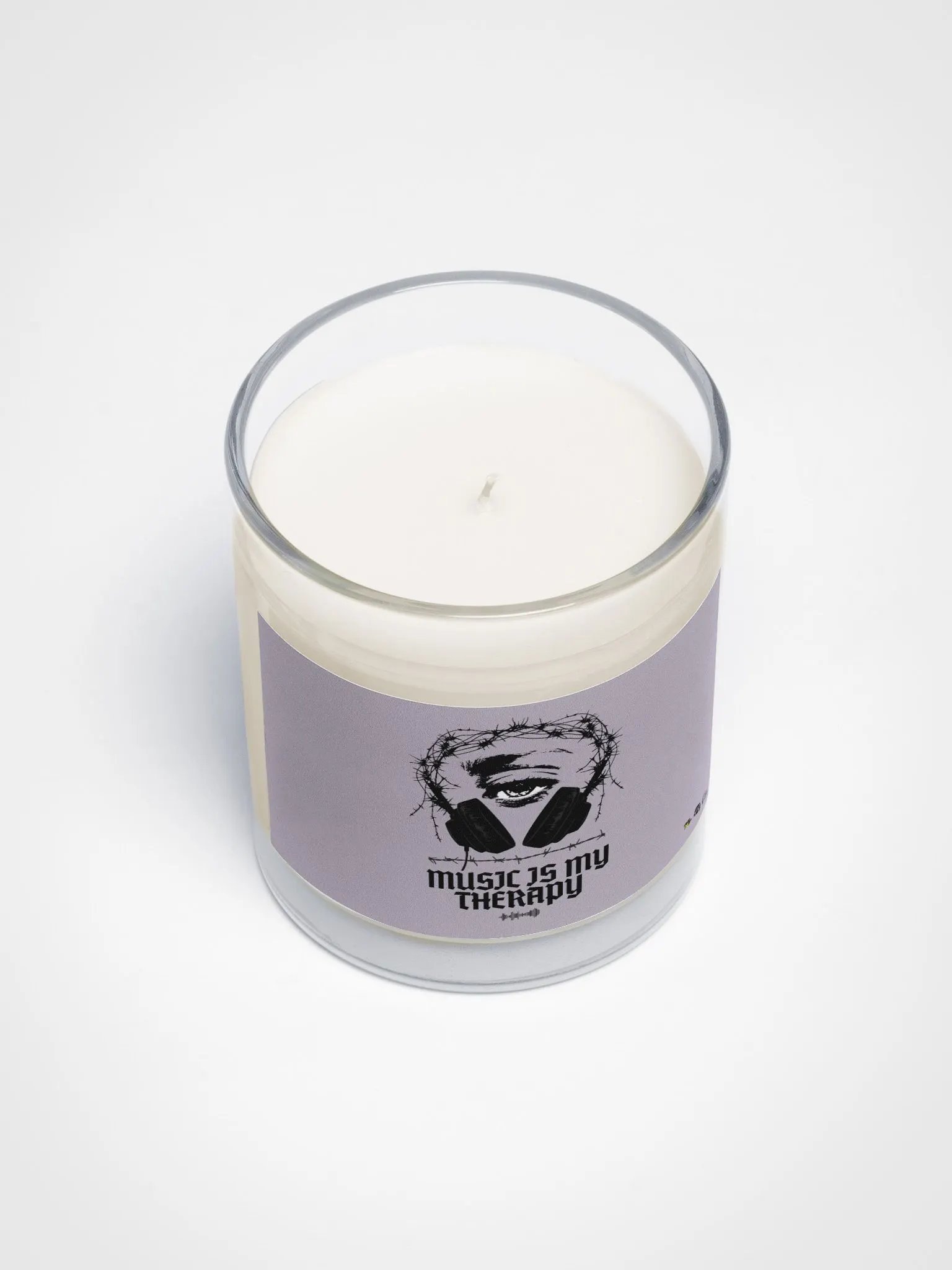 Therapeutic "GROOVE THERAPY" Soy Wax Candle product image (2)