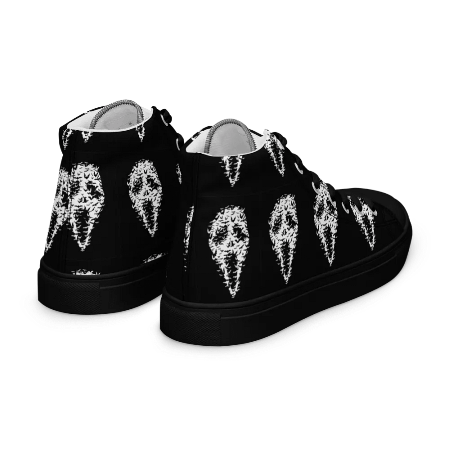 Ghost Face High Top Canvas Shoes product image (11)