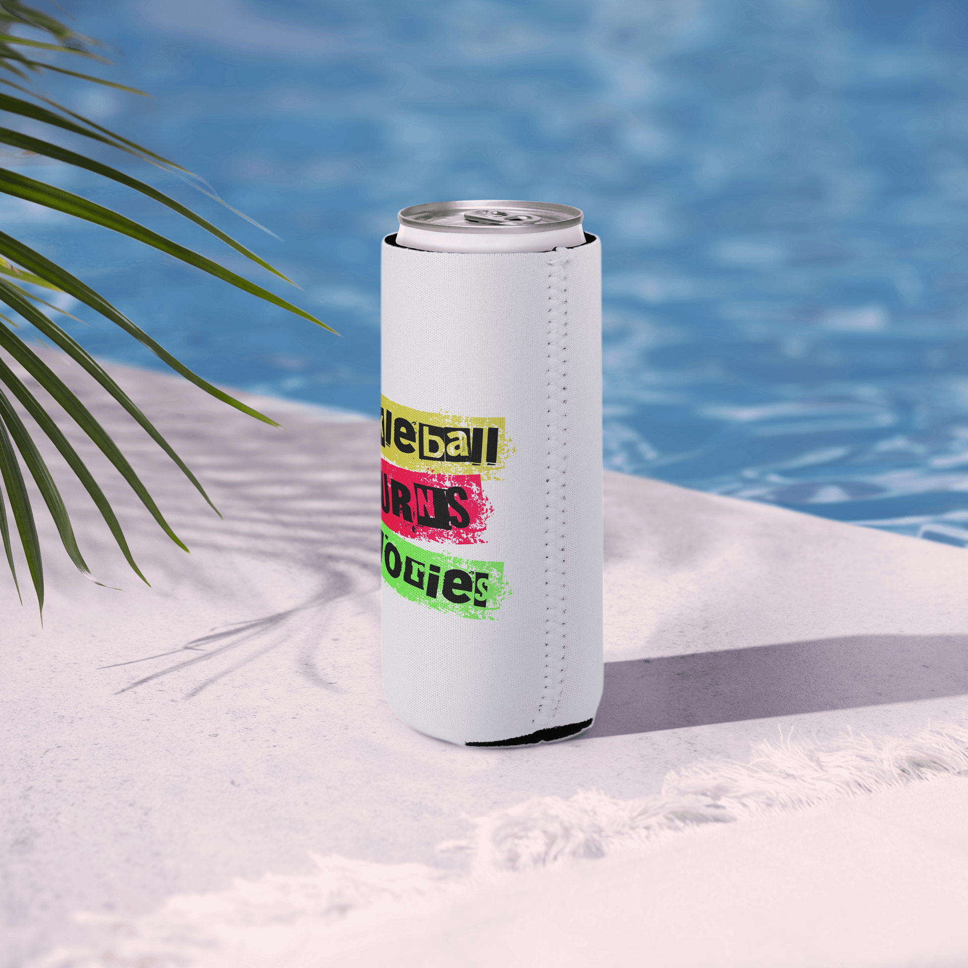 Pickleball Burns Calories Can Cooler product image (6)