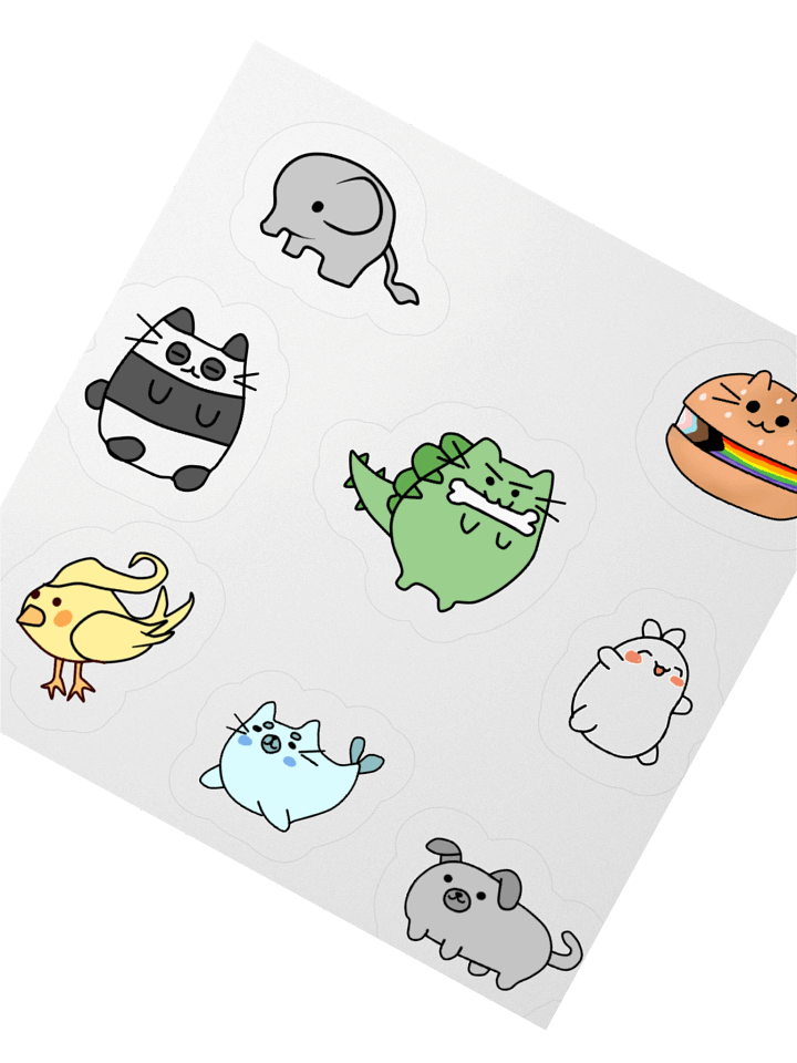 Pride Mascot Stickers product image (6)