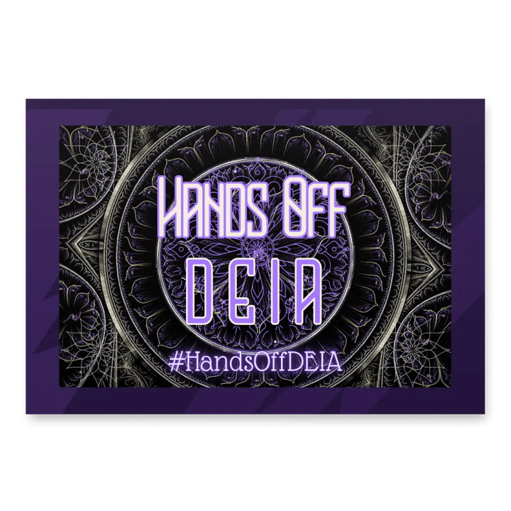 Hands Off DEIA, HOD, Protest Papers product image (1)