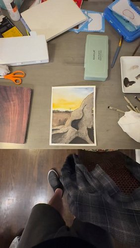 “Where the Somethings Hide”
Watercolor and ink on paper
Thanks for watching! 👀
#watercolorartwork #artwork #spookyart #creepy...