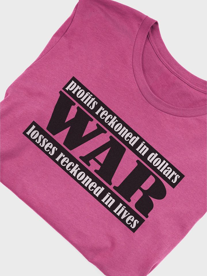 The Cost Of War - Bella+Canvas Supersoft T-Shirt product image (1)