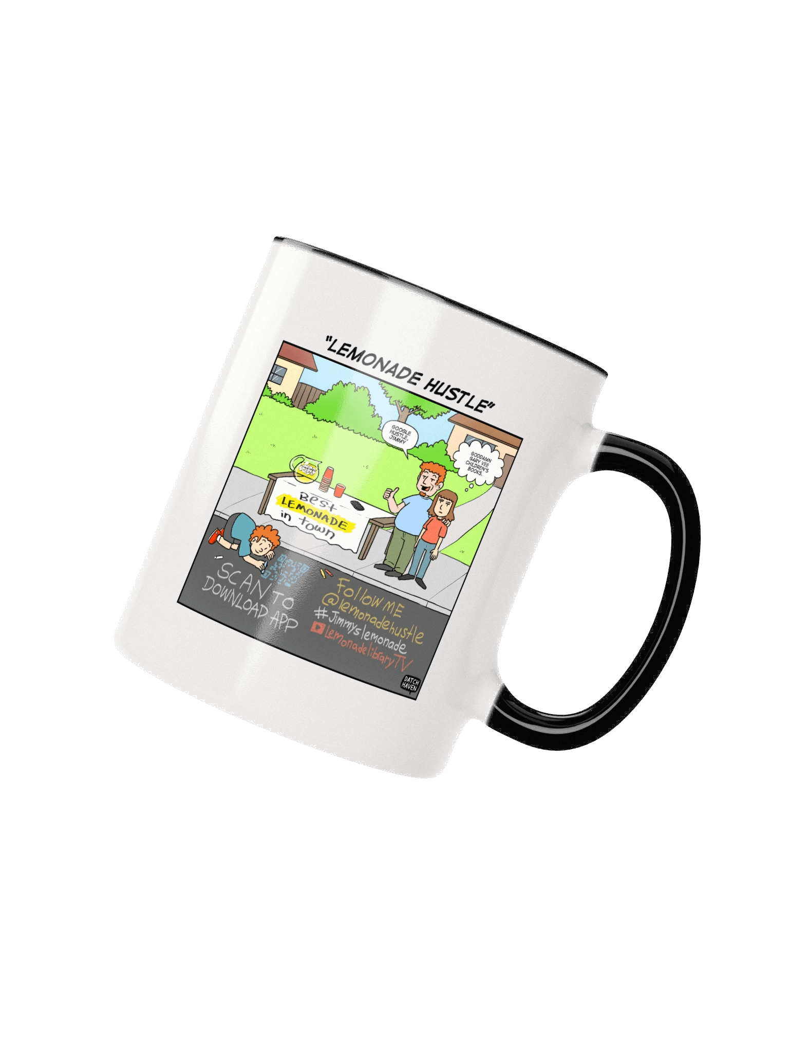 "Lemonade hustle" mug product image (4)