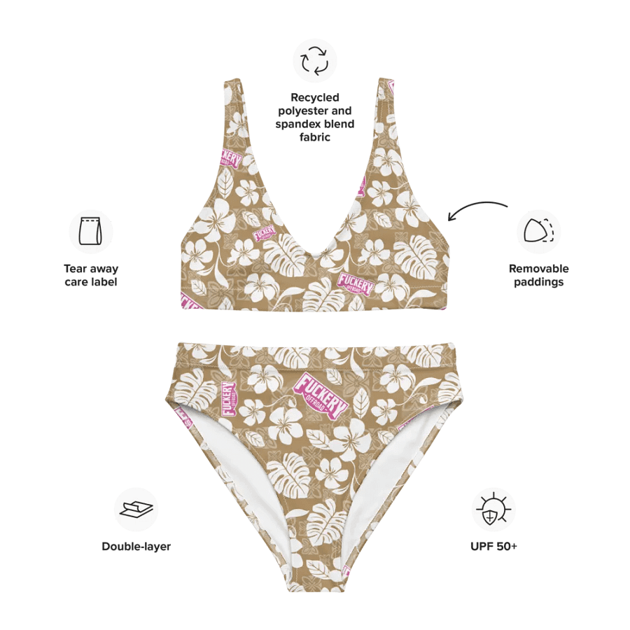 Fuckery Offroad Bikini - Tan/Pink product image (4)