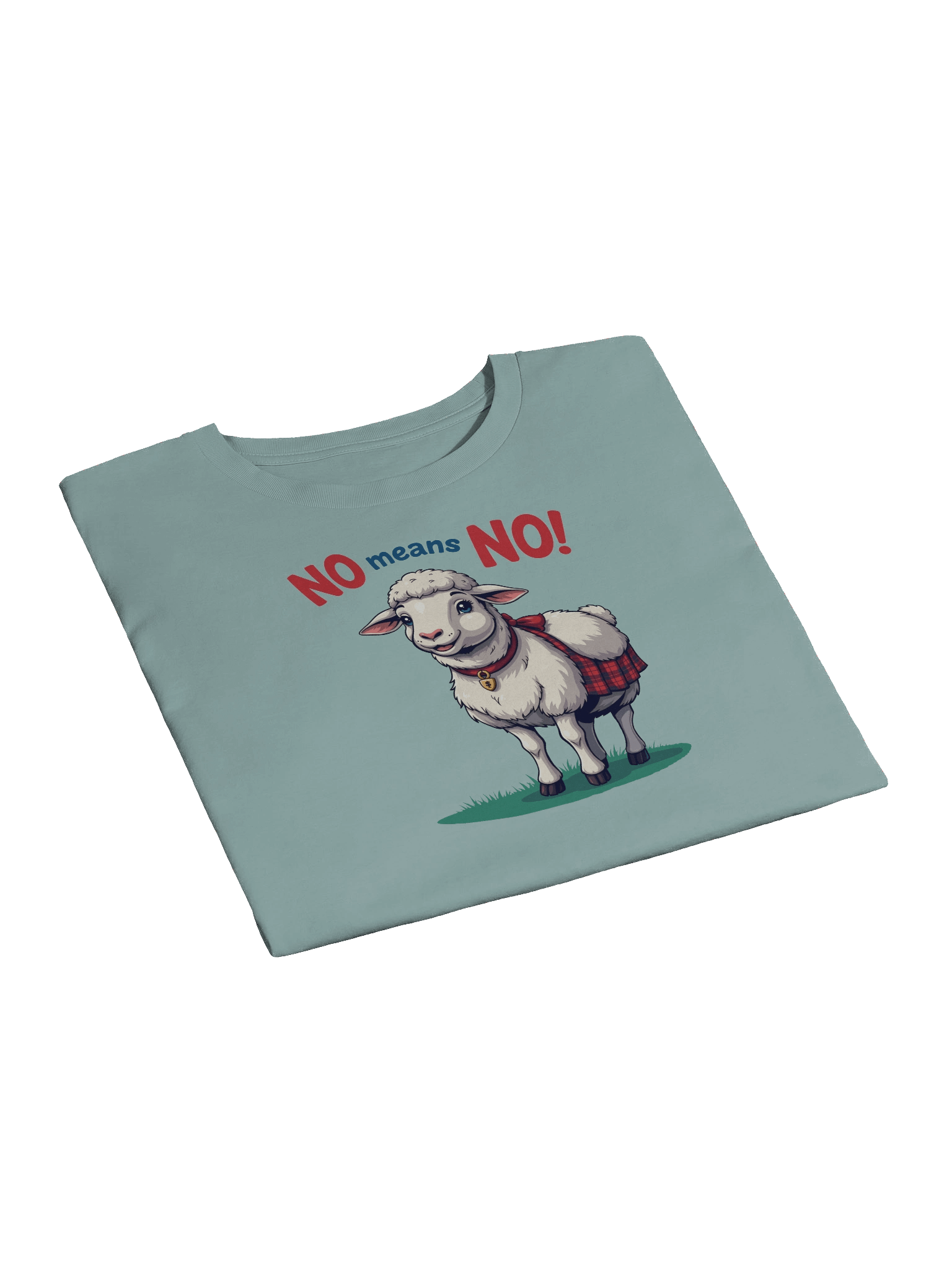 No Means No! Sheep Protest Crop Top product image (23)