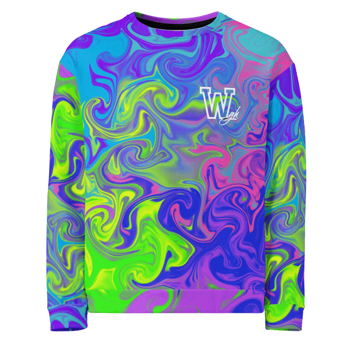 Wgh Abstract High-Dye Sweatshirt product image (1)