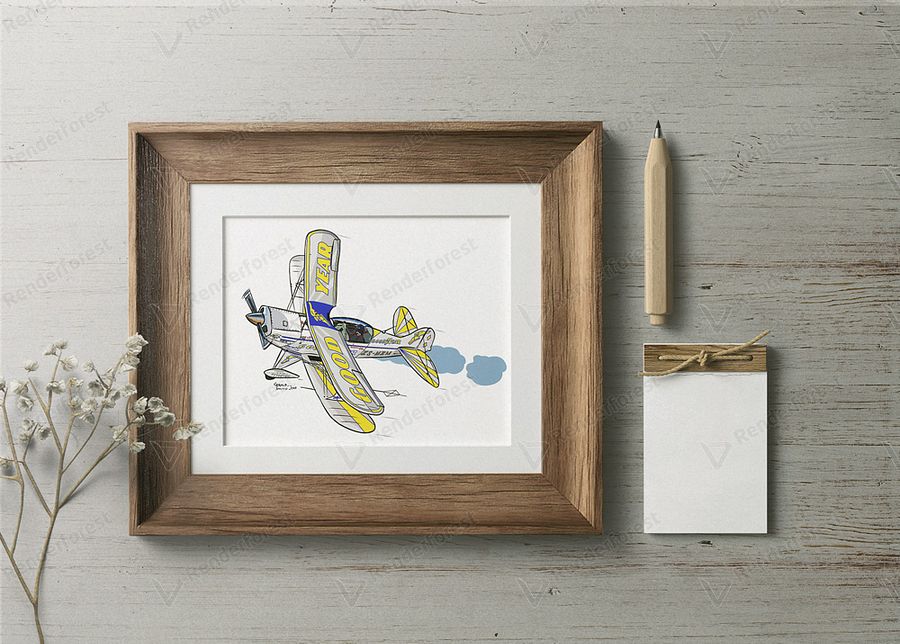 Pitts Special Printable Aviation Wall Art Ideal Pilot Gift product image (4)