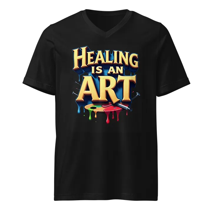 Healing Artistry V-Neck Tee product image (1)