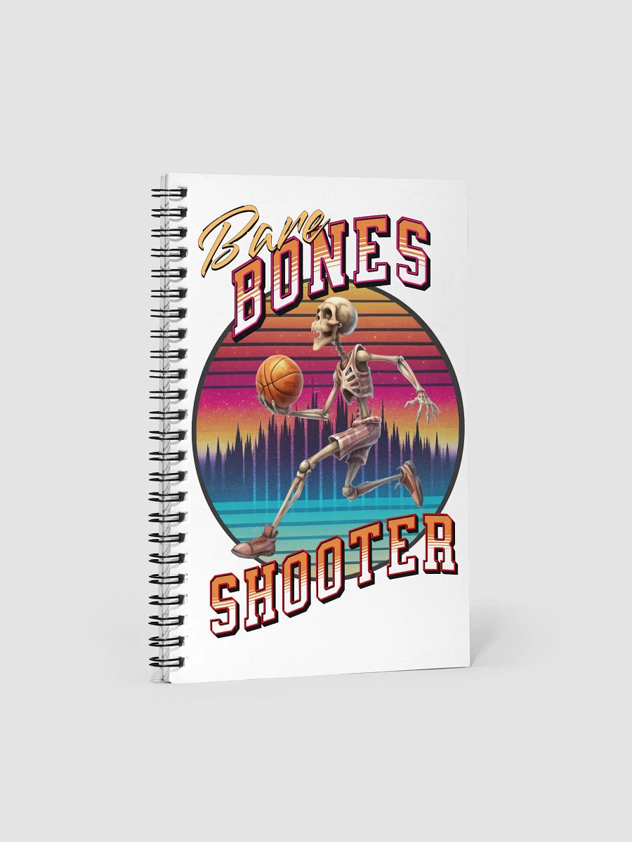 Bare Bones Shooter Spiral Notebook product image (1)