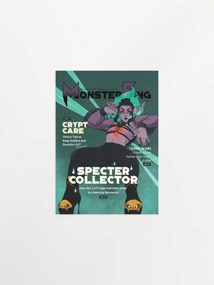 Thicc Monster Fang print product image (1)