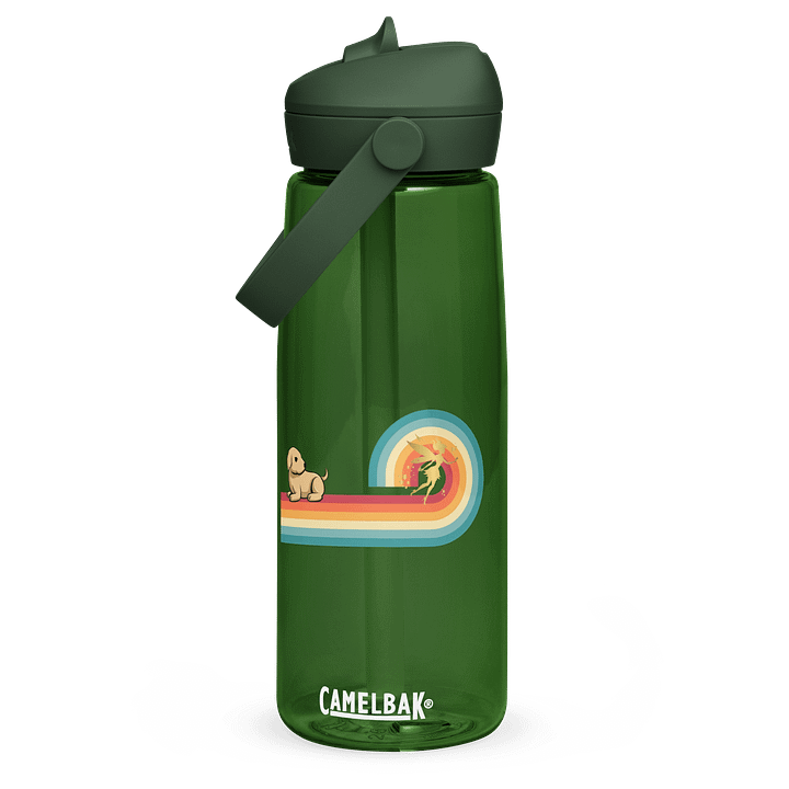 Rainbow Dream Dog Water Bottle product image (1)