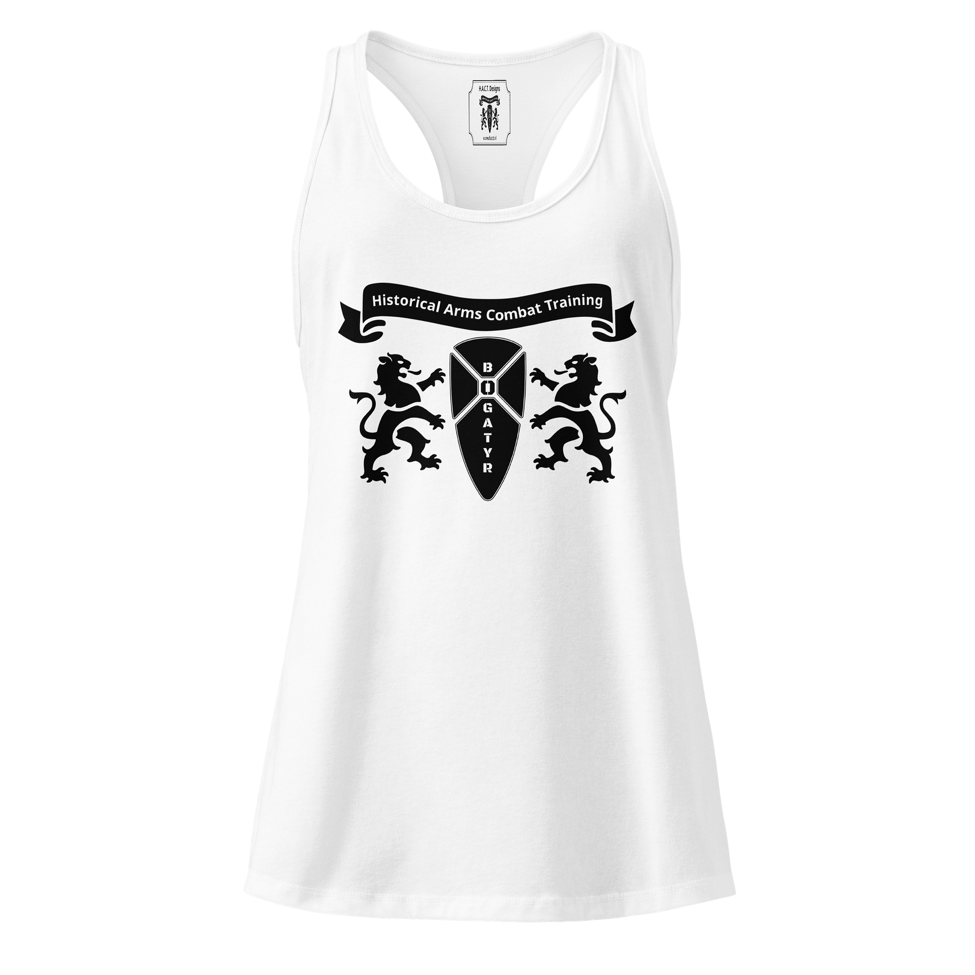 Women Racerback - black HACT logo product image (13)