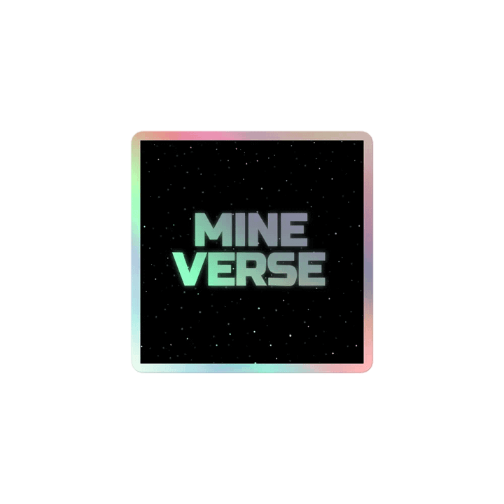 Mineverse Holo Icon Sticker [Alternative] product image (1)