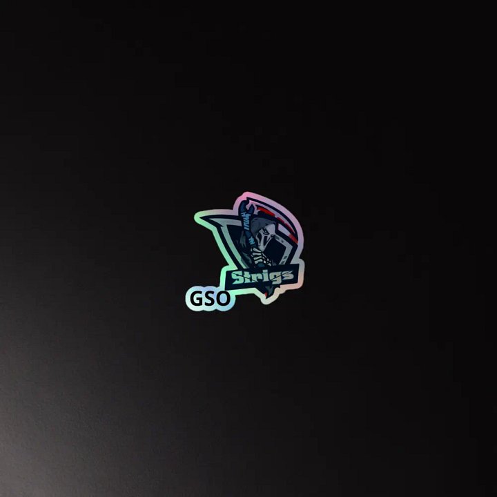 Strigs Holographic Skeleton Sticker Pack product image (2)