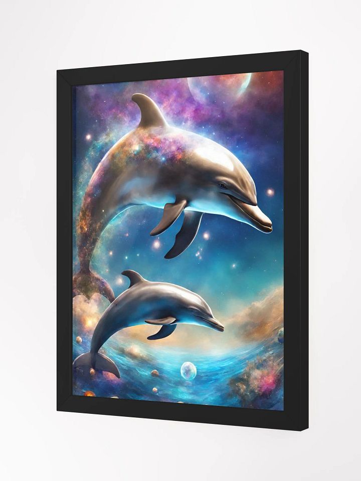 Magische Delfine Poster-Druck mit Rahmen product image (3)