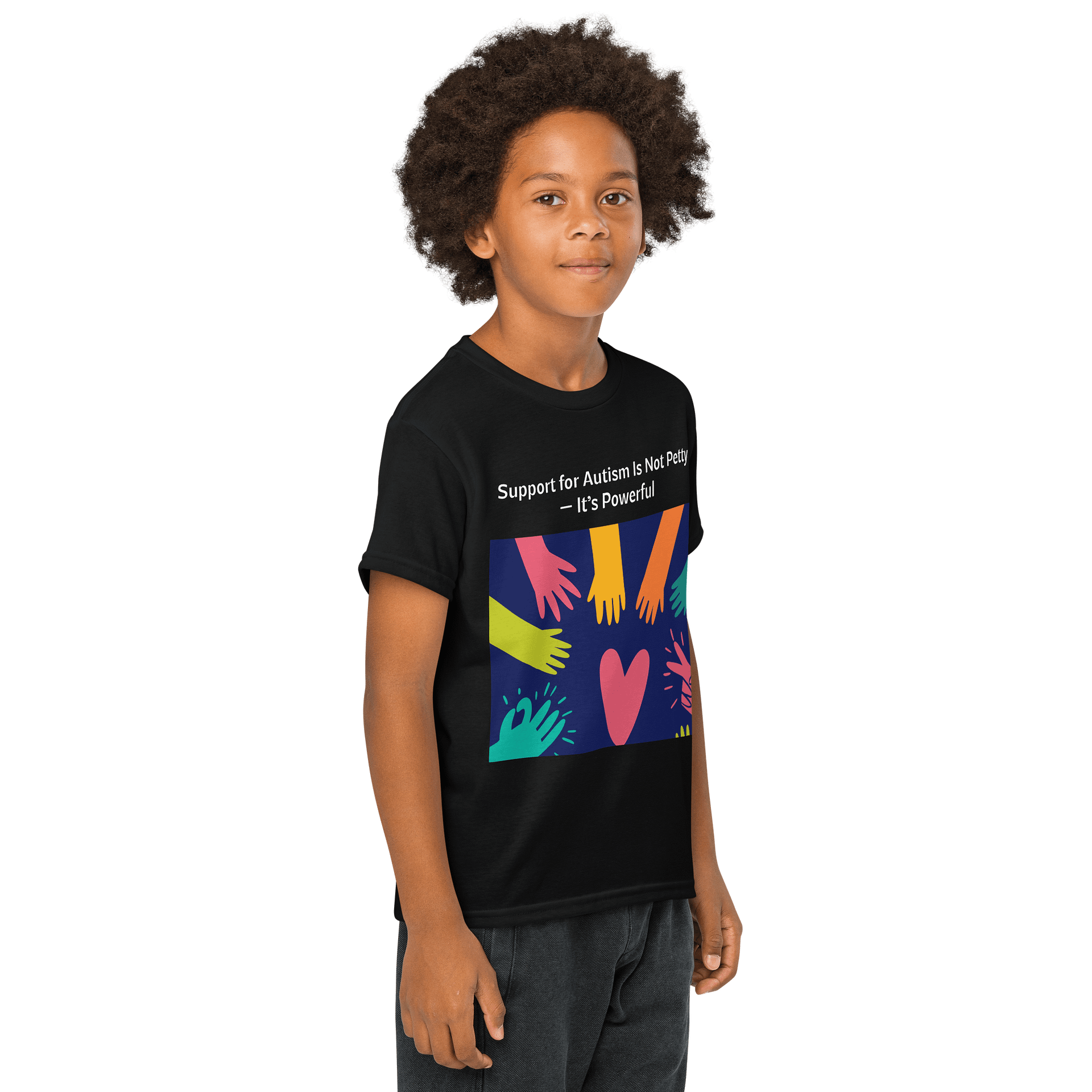 Supporting Autism is Not Petty Kids T-Shirt product image (5)