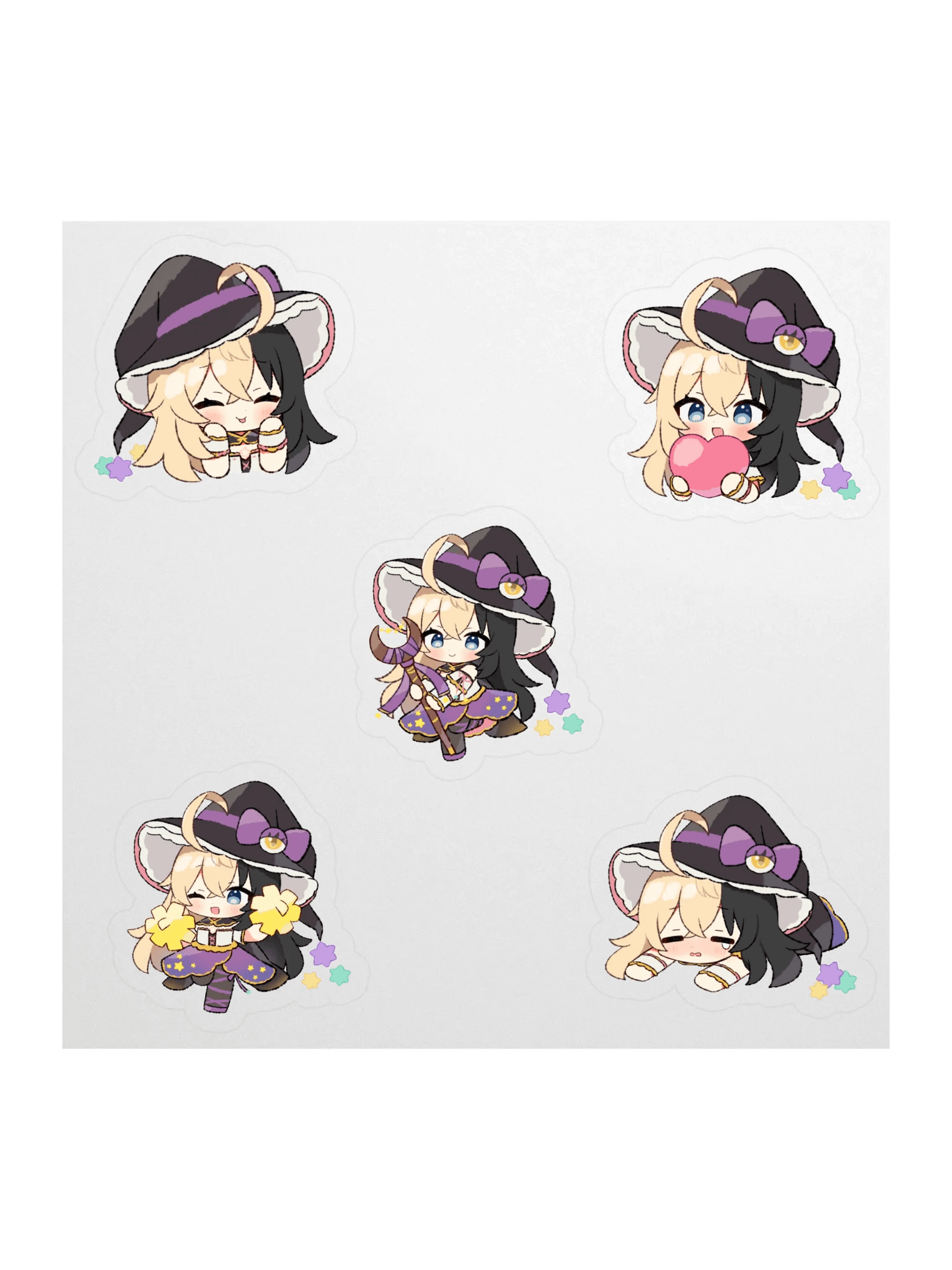 Spelly Chibi Sticker Set product image (1)
