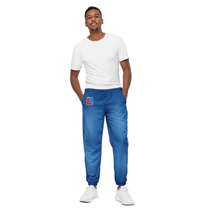 E18 Blue Unisex Track Pants product image (1)