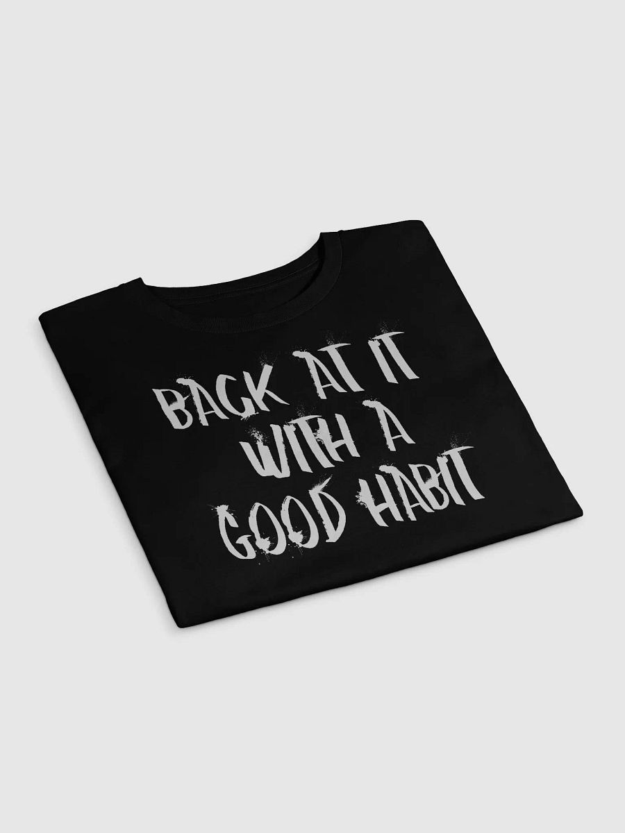 "Back At It With A Good Habit" AS Colour Women's Premium Crop Top product image (3)