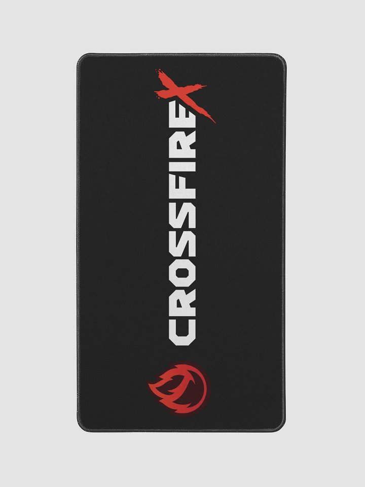 CrossFireX Desk Mat 12" x 22" product image (1)
