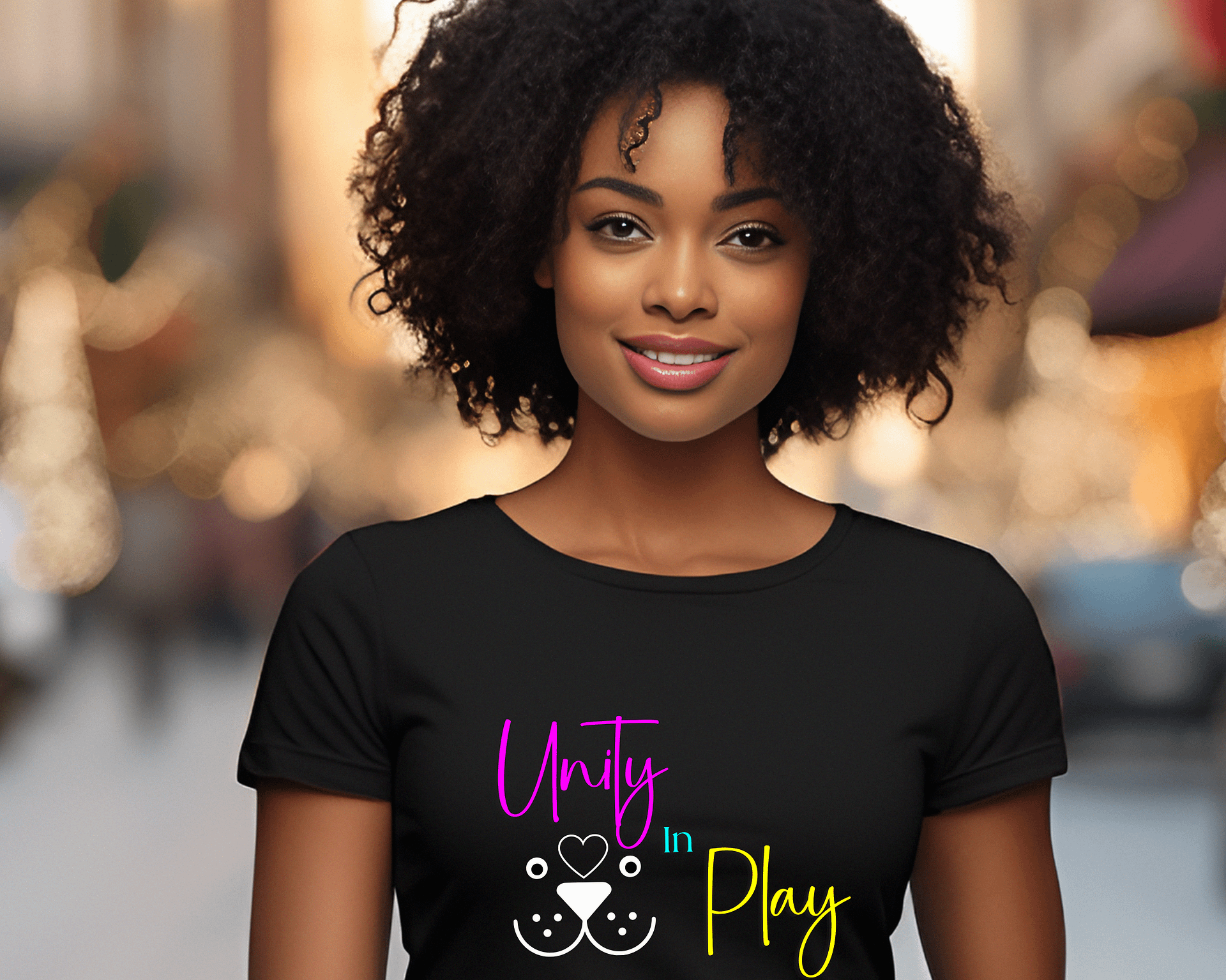 Dog Print Tees, Unity In Play product image (1)