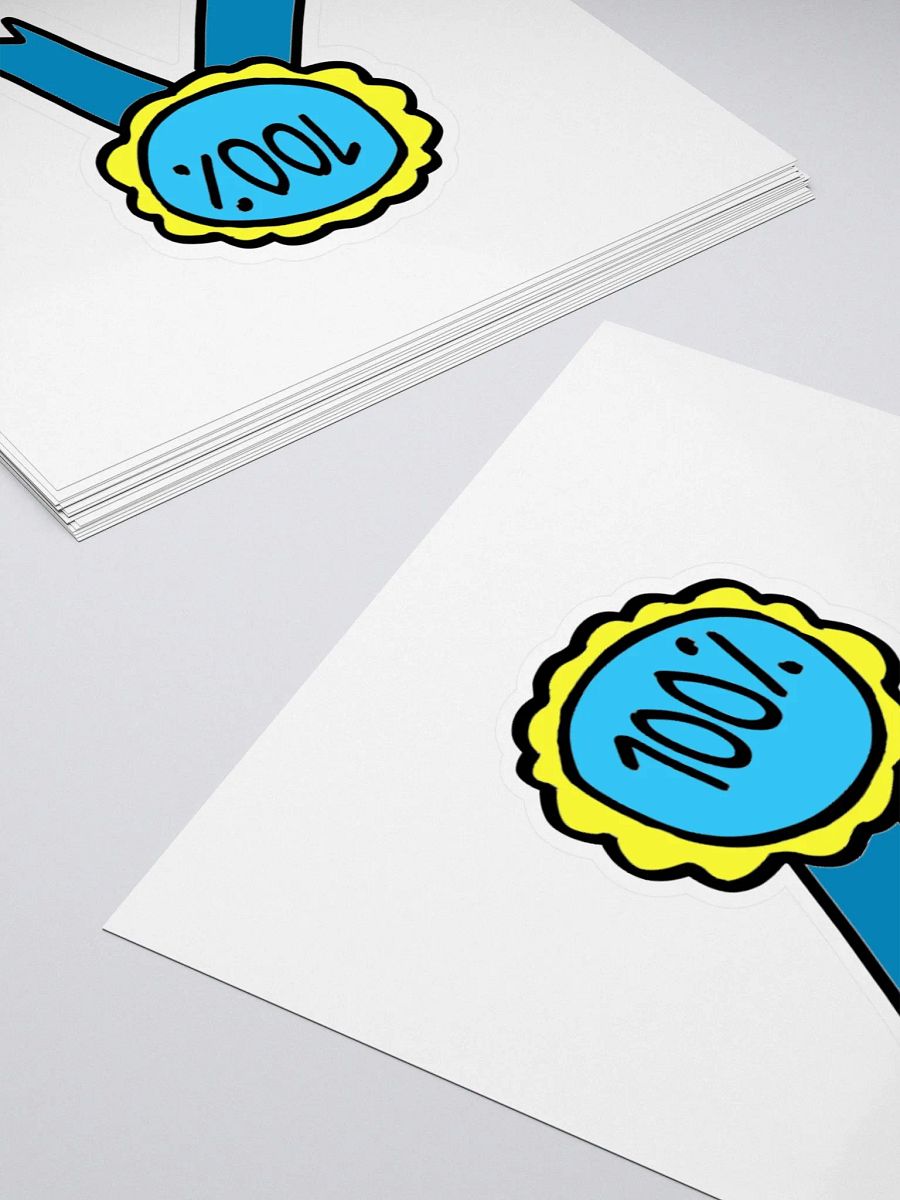 Sticker - 100 % Achivement product image (4)