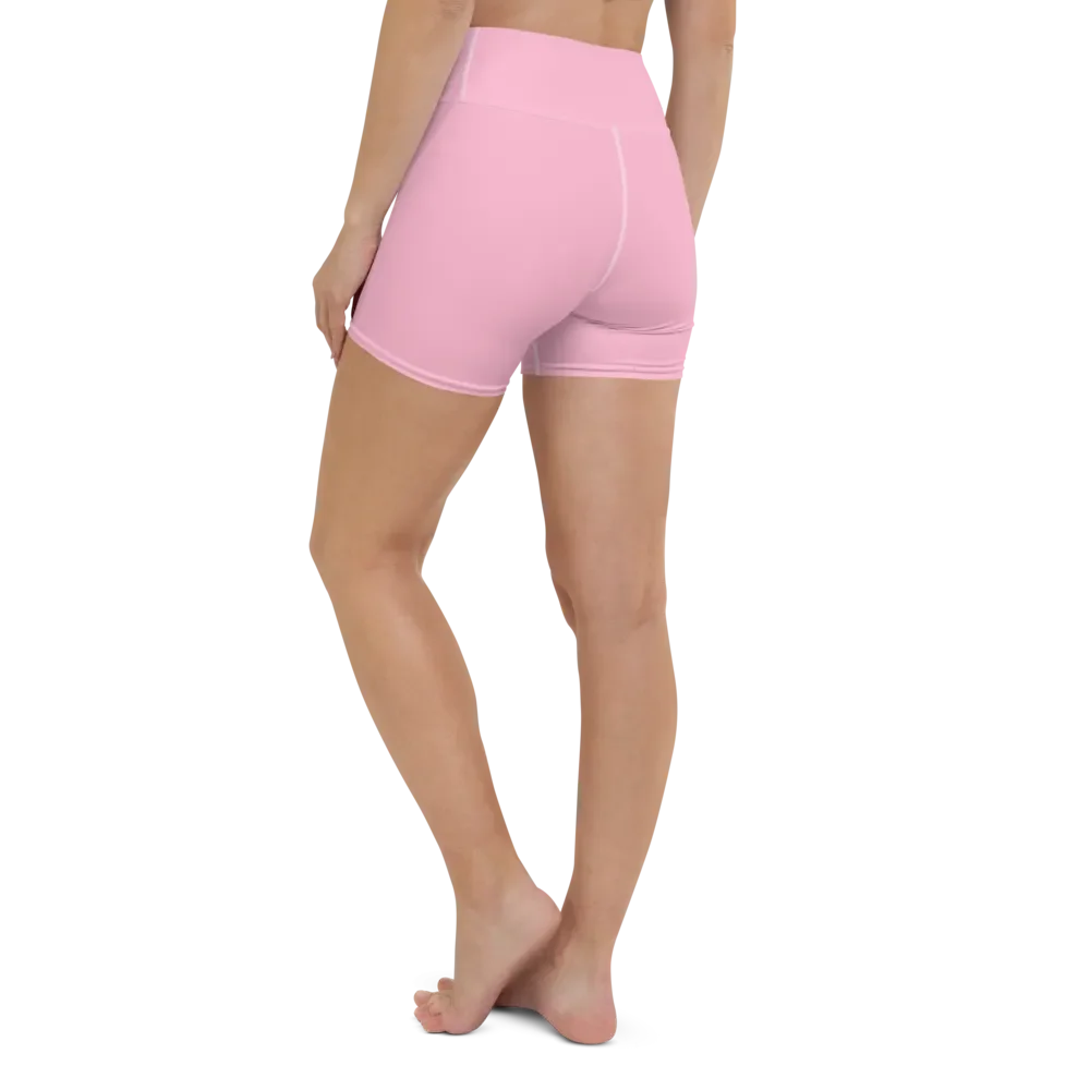 Women's Cotton Candy Pink ZKOT Yoga Shorts - Show your Support with Style - Womenswear product image (5)