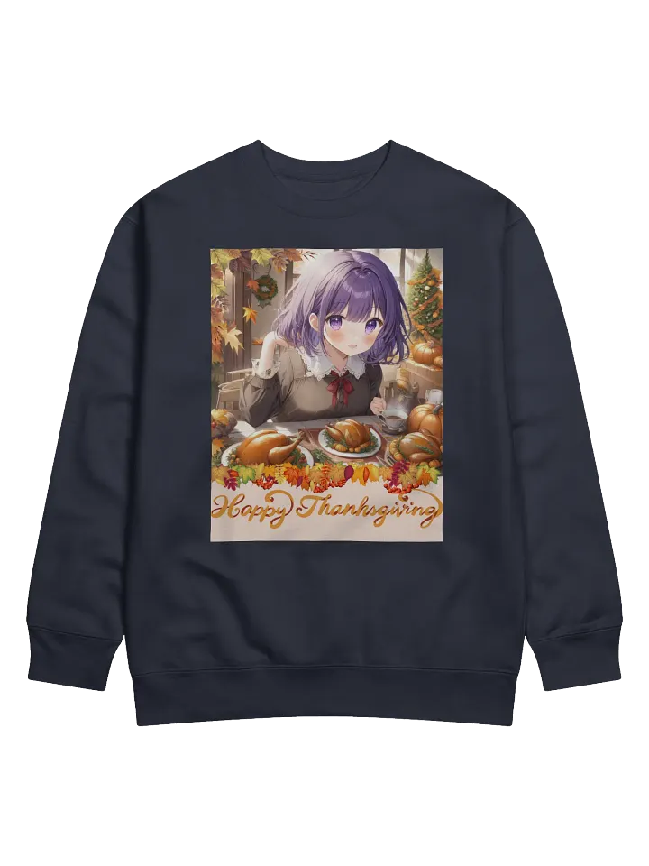 Anime Thanksgiving Feast Premium Sweatshirt product image (3)