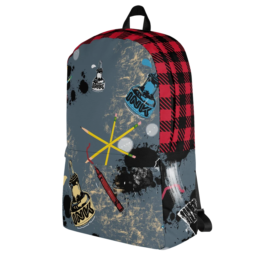 Splatter-Wear #6 Gray Backpack product image (3)