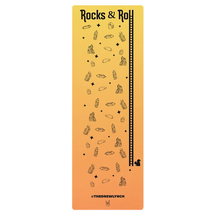 Rocks & Roll Yoga Mat product image (1)
