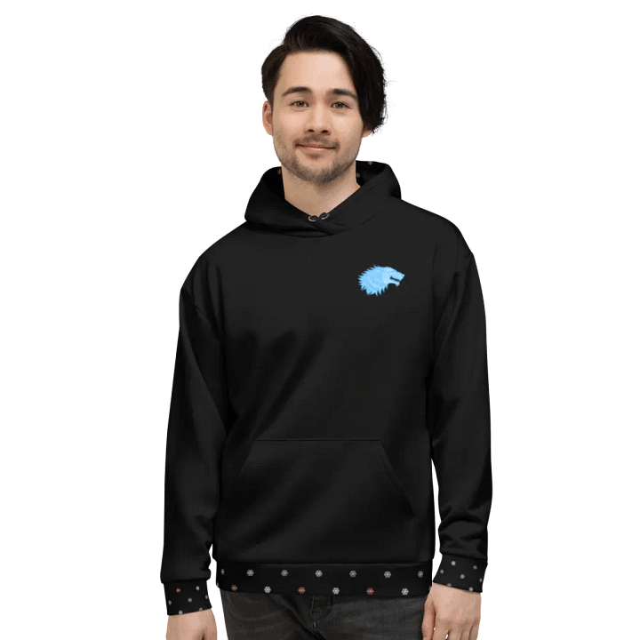 Black Winter is Here Hoodie - back product image (2)