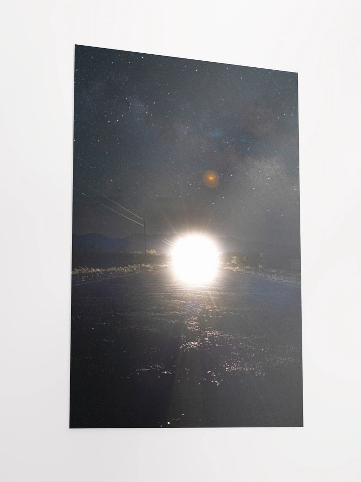 Car Light Star Light Paper Poster product image (4)