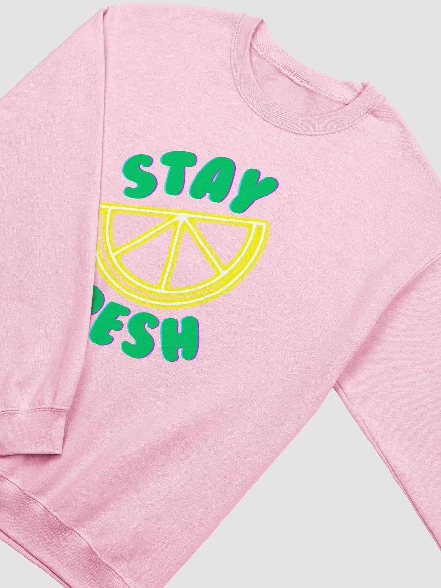 Stay Fresh Lemon Slice Crewneck Sweatshirt product image (11)