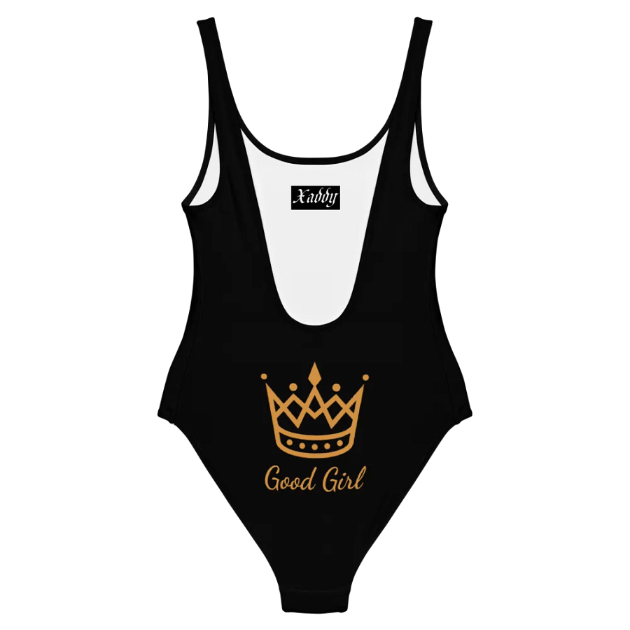 Black and White Logo One Piece Swimsuit - Good Girl product image (6)