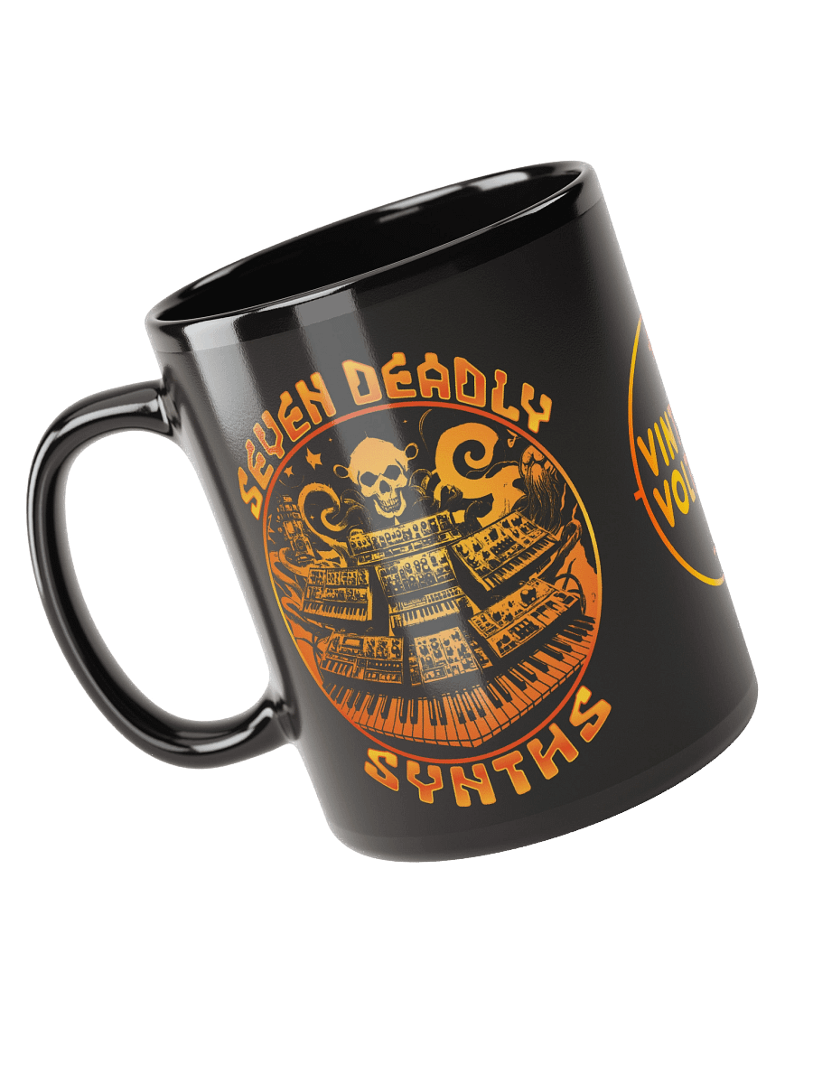 Synthesizer Collector Mug - Seven Deadly Synths (7 Synthesis Techniques) product image (11)