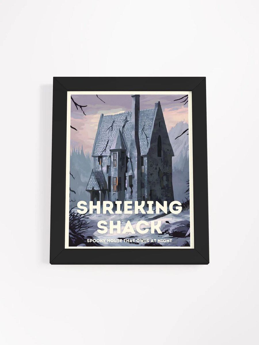 Shrieking Shack Vintage Travel Poster product image (1)