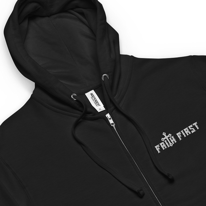 Faith F1rst Zip-Up Hoodie - Embroidered product image (1)