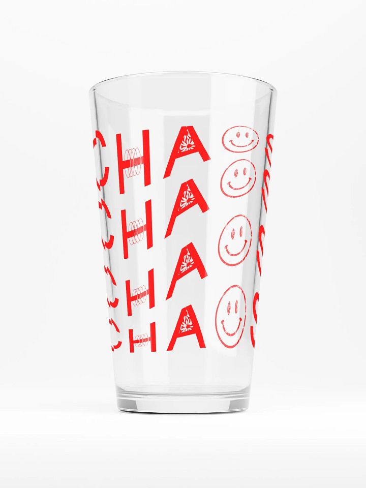 Chaos x4 Pint Glass product image (2)