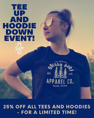 Time for a little closet upgrade. We’re kicking off a limited-time sale with 25% off all tees and hoodies.

Cozy up. Cool off...